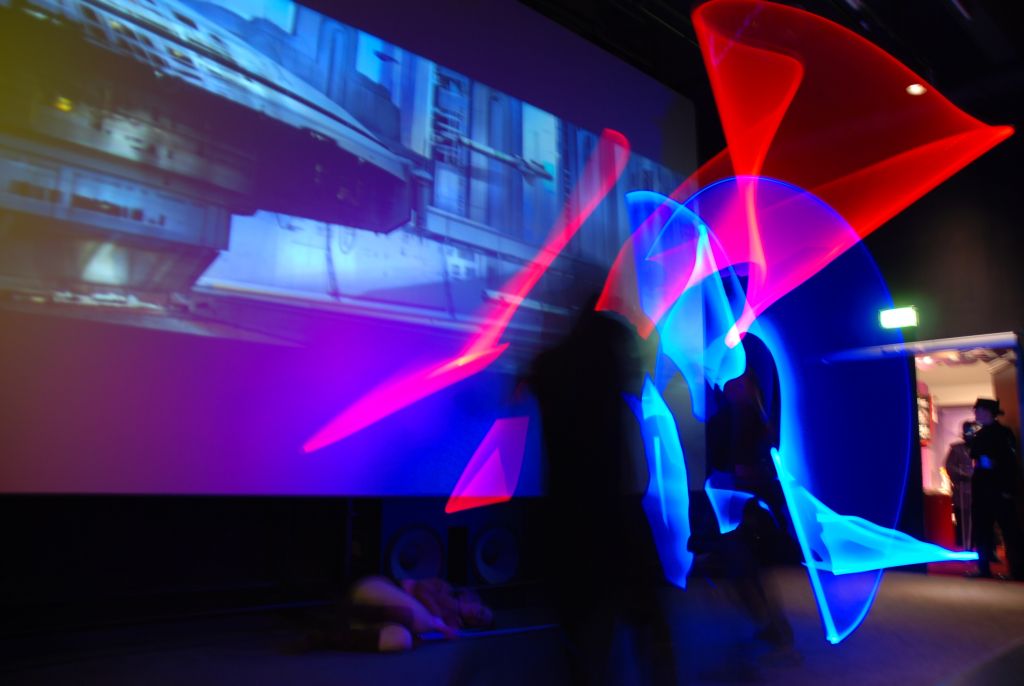 Die Lichtschwertshow des Star Wars  Fanclubs „Unified Force“ begeisterte kleine und große Star Wars Fans  gleichermaßen. 